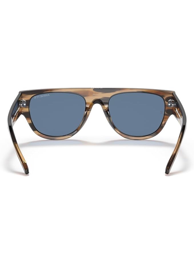 Arnette AN4293 GTR ZAYN X ARNETTE Rectangular Sunglasses For Men, Havana Frame, Grey Lens, Size 53 mm - Image 3